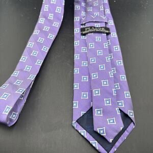 Jos A Bank Executive Collection Tie Purple And Blue